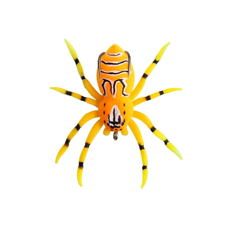 Goture Señuelo de Pesca Araña Goma Suave – Cebo Agua Dulce y Salada - imagen 3