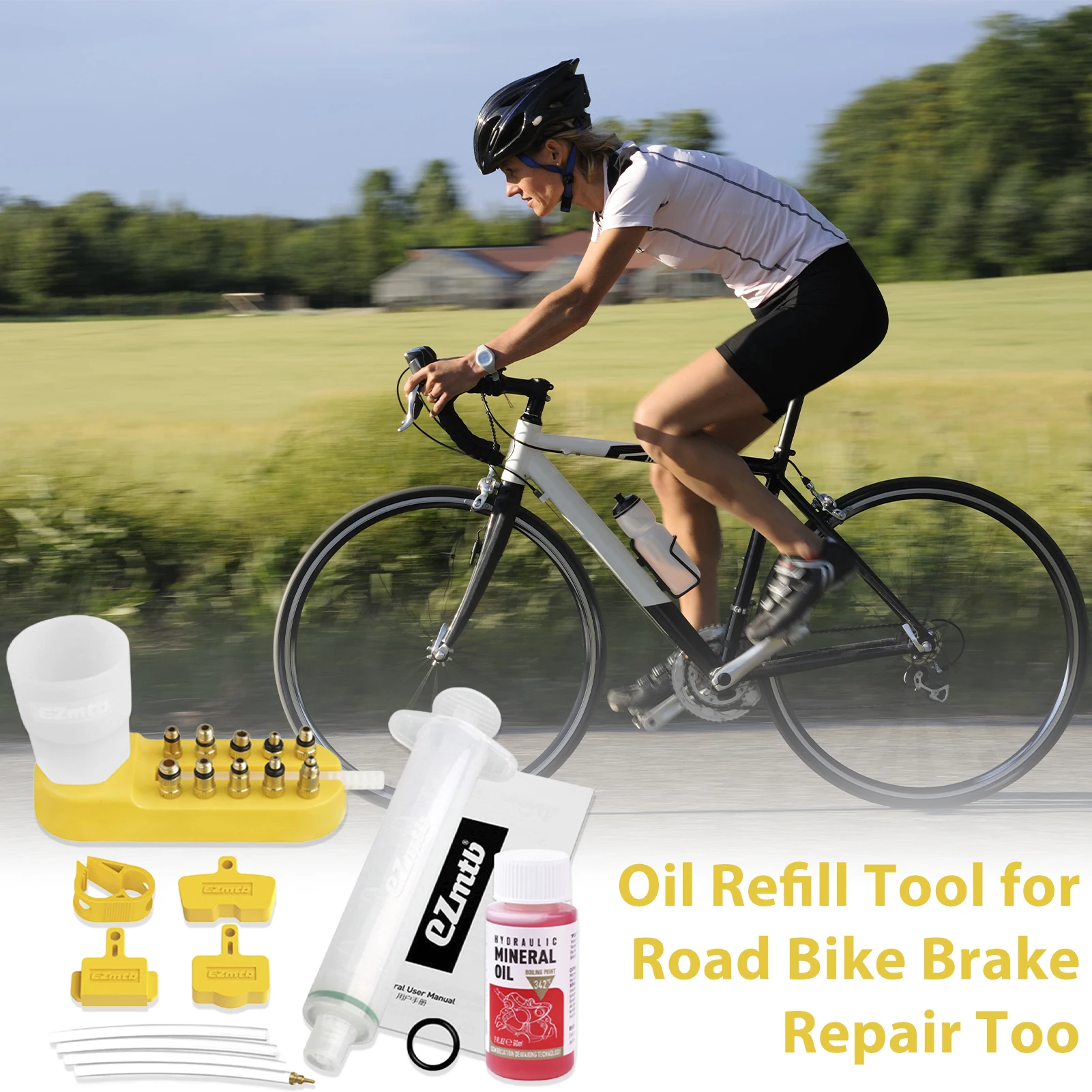 Kit Purga Frenos Disco Bicicleta – Universal MTB y Carretera - imagen 3