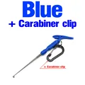 Blue and Carabiner
