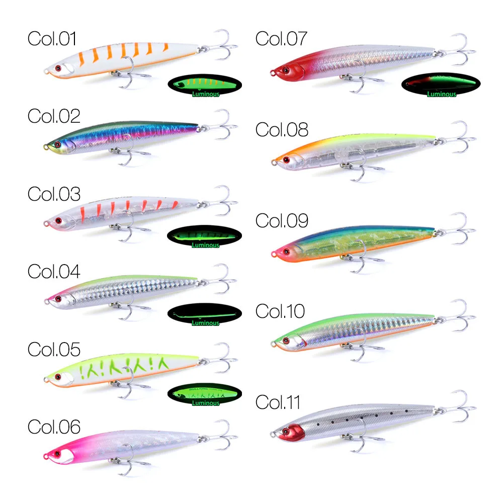 FSTK 2025 nuevo plantilla minnow manivela wobbler 36g 100mm Caplsoo hundimiento Minnow Artificial Jerkbait Bass Pike Carkbait Wobblers Swimbait - imagen 3