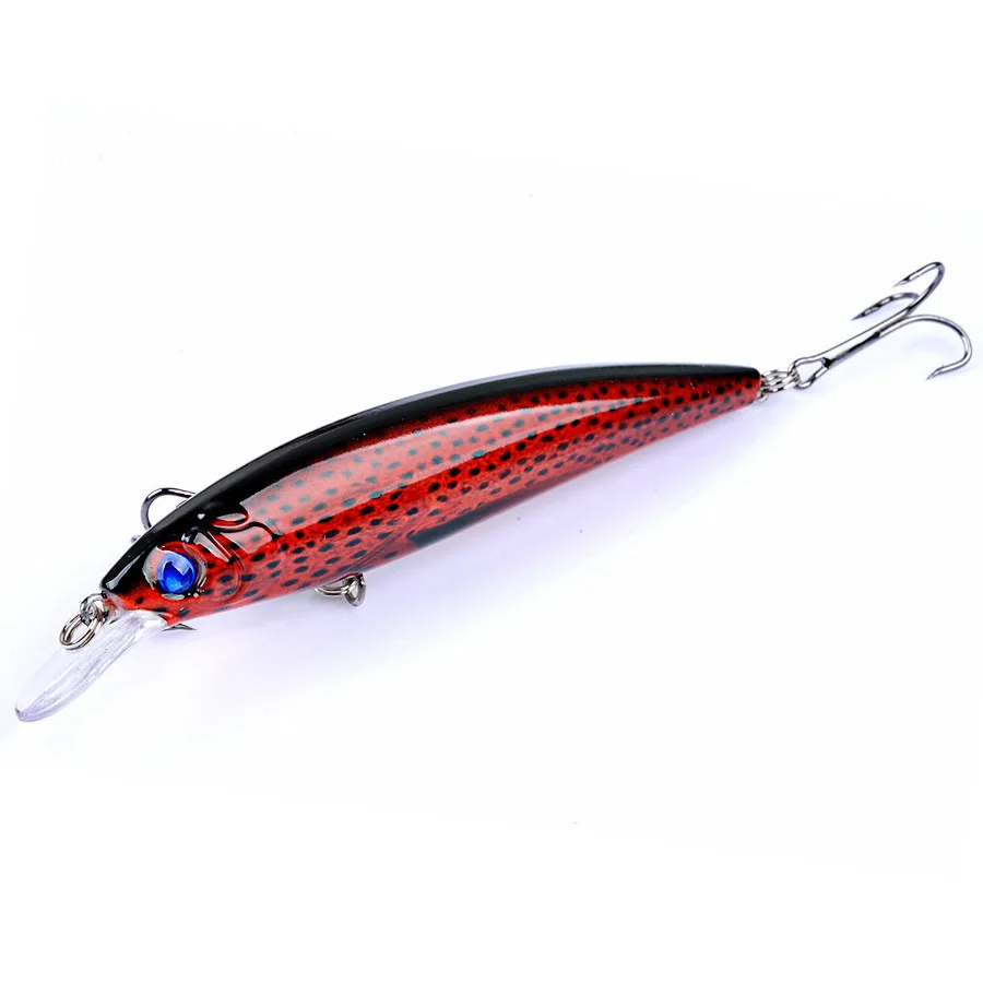 Wobblers 3D para lucio trolling – Swimbait Jerkbait Minnow Crankbait - imagen 4