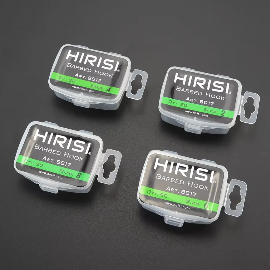 Anzuelos Hirisi con púas para carpa – Acero inoxidable revestido - imagen 3