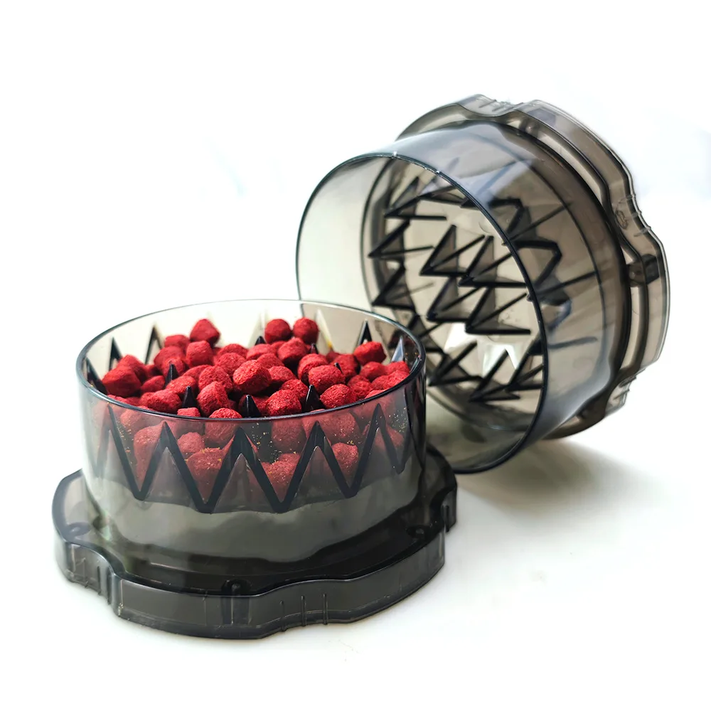 BRAVMACK Molinillo de plástico Molinillo manual portátil de 60 mm para triturar molinillo de especias de tabaco para moler tabaco - imagen 3