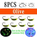 8pcs Olive