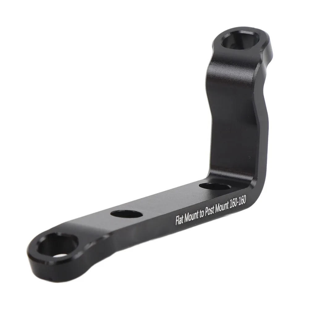 Adaptador de Freno de Disco de Aleación de Aluminio con Pernos, Adaptador de Rotor de Freno de Disco Delantero y Trasero de Montaje Posterior a Plano, Fácil Instalación, 160 mm