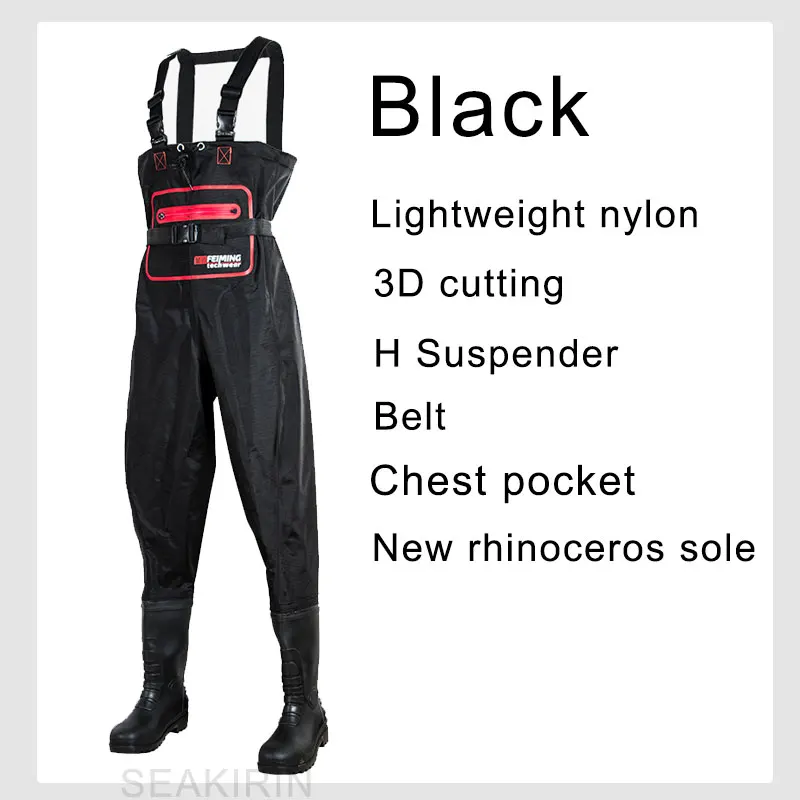 Botas impermeables para hombre y mujer, botas de barro para caza y pesca de patos, ropa de Vader para vadear - imagen 2