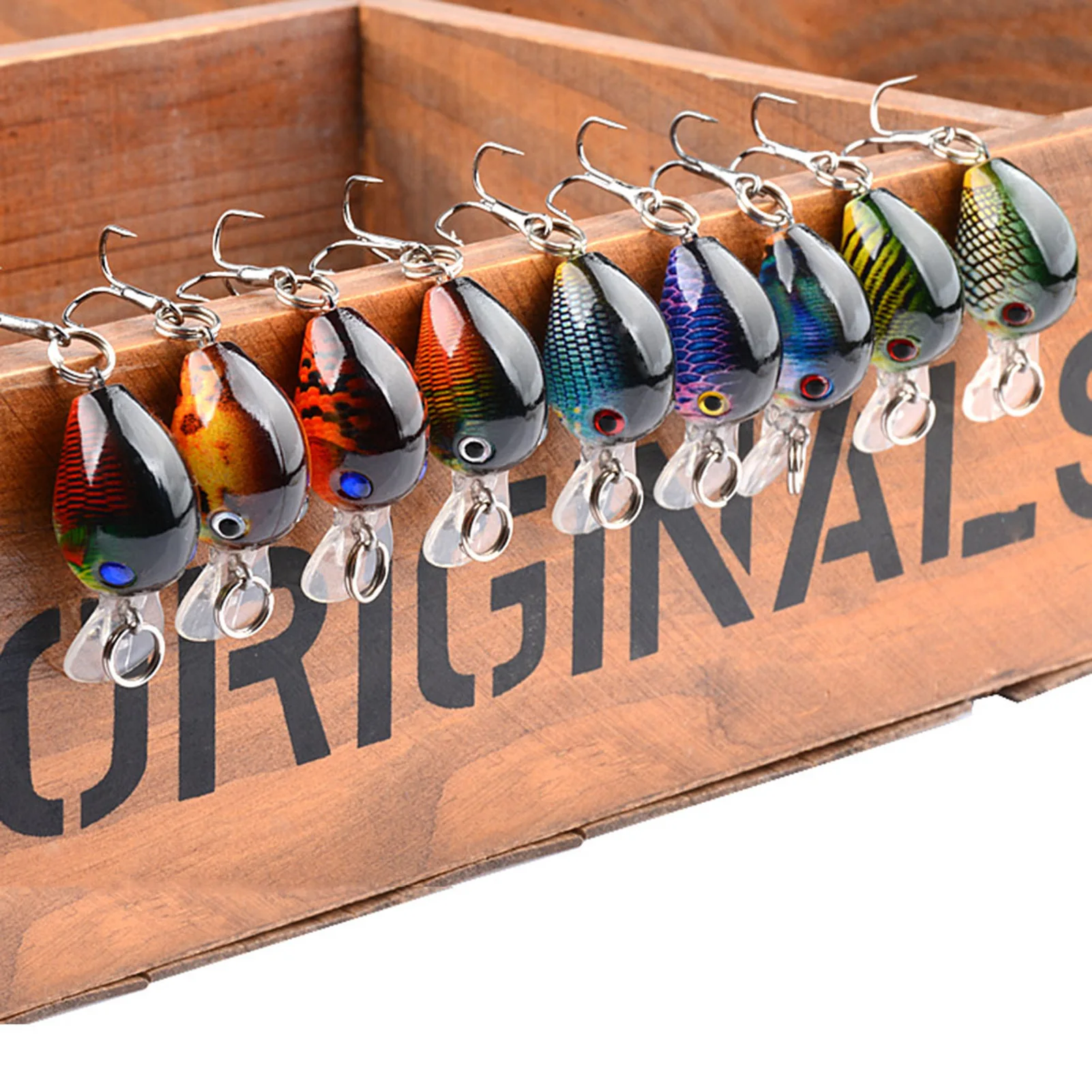 Señuelo artificial ruidoso 3 cm – Largo alcance agua dulce y salada - imagen 2