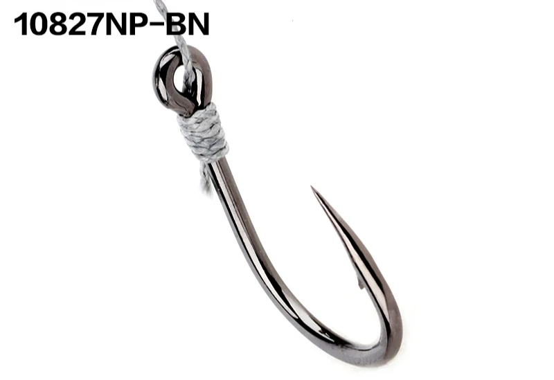 Mustad-anzuelo de Pesca Original, 10827 anzuelos fuertes, cebo vivo, tabla de hierro con púas, Pesca - imagen 3