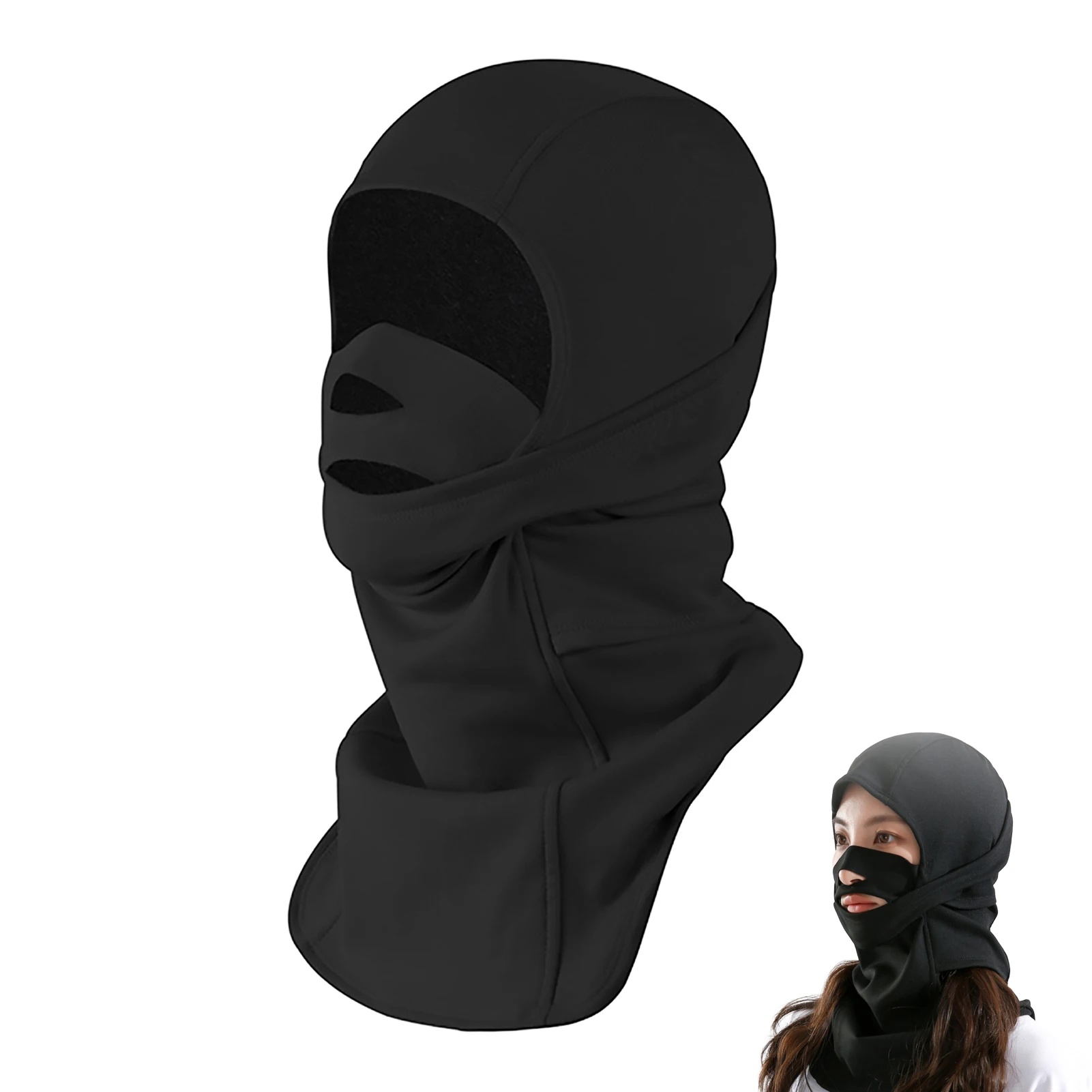 Mascarilla de esquí de invierno para exteriores, bufanda a prueba de viento, diadema para hombres y mujeres, ciclismo, esquí, montar, Camping, pesca, gorros cálidos - imagen 3