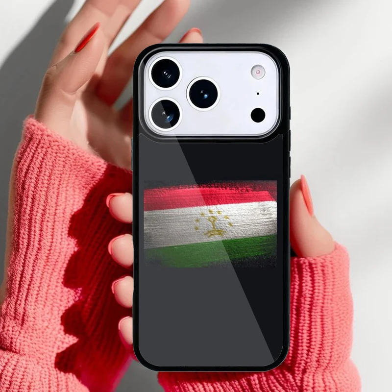 Funda instalada en iPhone — vista trasera
