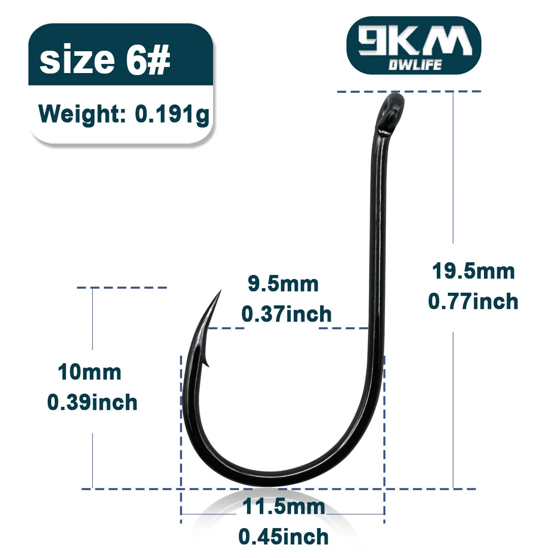 Size-6 Gap-9.5mm