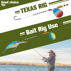 Giratorios con cuentas de acero inoxidable para pesca – Agua dulce y salada