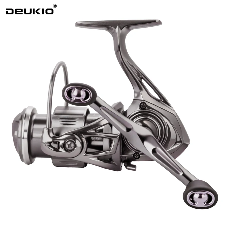 Carrete Giratorio DEUKIO – Brazo CNC plegable para agua dulce y salada