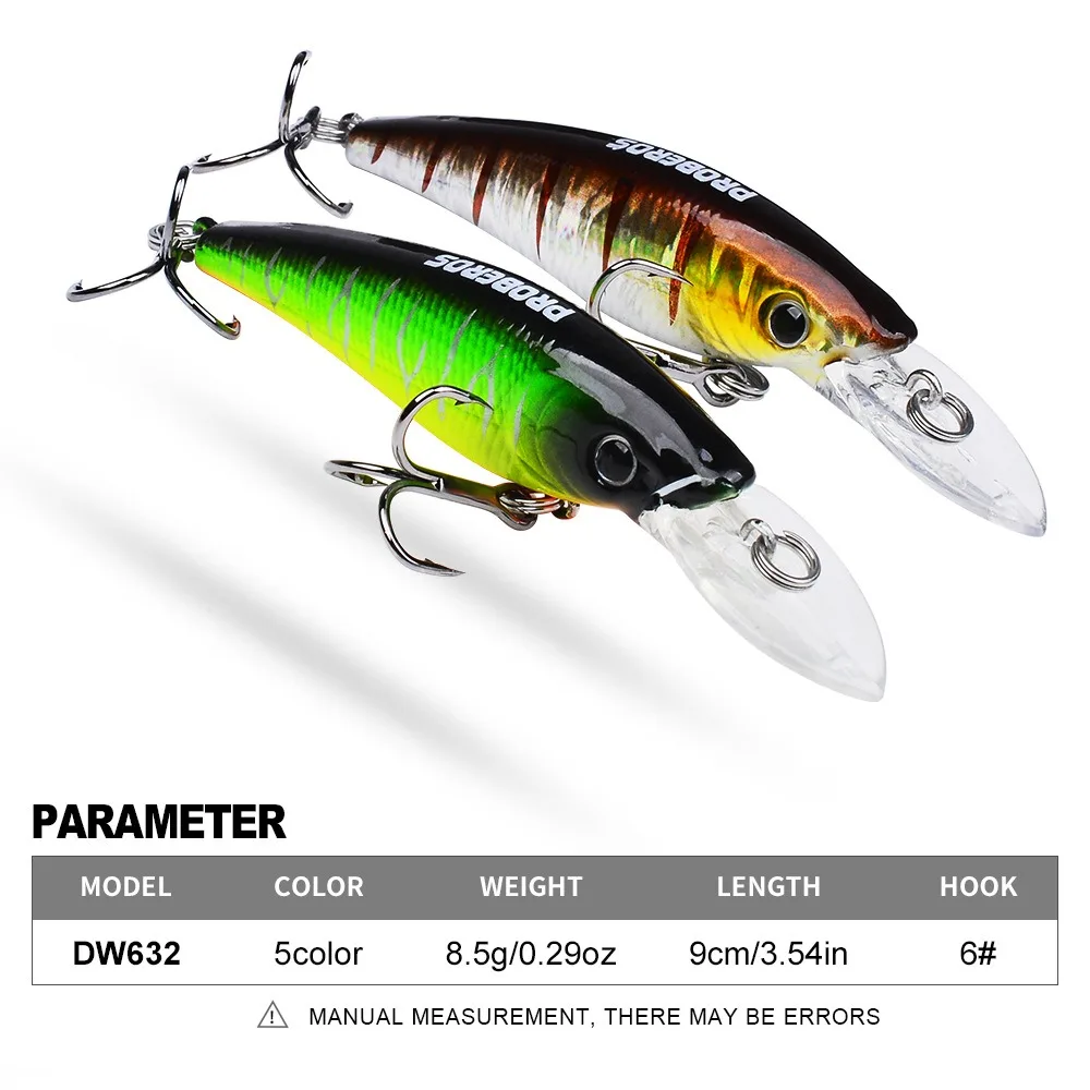 Señuelos de Pesca de pececillos flotantes, modelo japonés, 90mm, 8,5g, Jerkbait, Lucio, Carkbait, Wobblers, Swimbait, cebo duro profesional - imagen 2