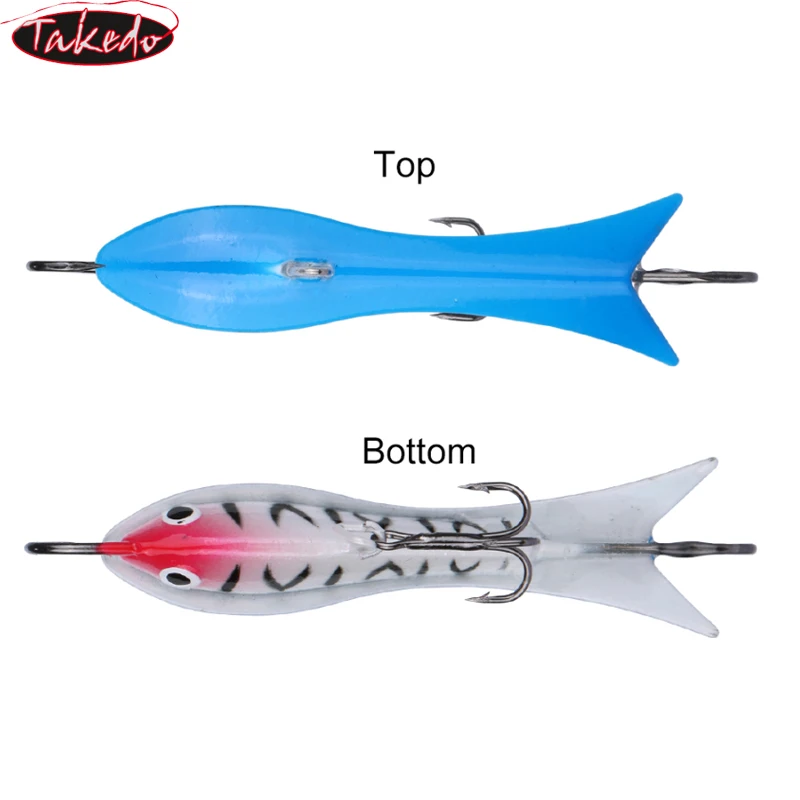 TAKEDO SP22 señuelo de Pesca en hielo 60MM 9,5G señuelo de Jigging equilibradores de invierno Rap Swimbait con perfil de equilibrio para Pesca de invierno - imagen 2