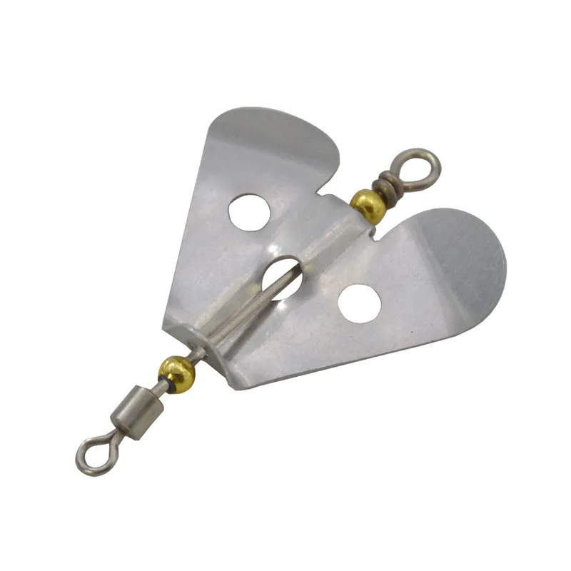 Señuelo de pesca con rotación de lentejuelas, cebo compuesto para Tractor, 3,5g, 5,2g, 6,8g, señuelos giratorios de Metal Artificial, molinete, lote de 3 piezas en oferta - imagen 4