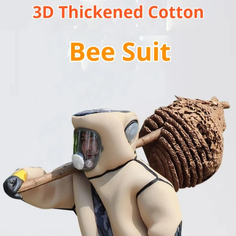 Traje de apicultura transpirable para exteriores, conjunto completo