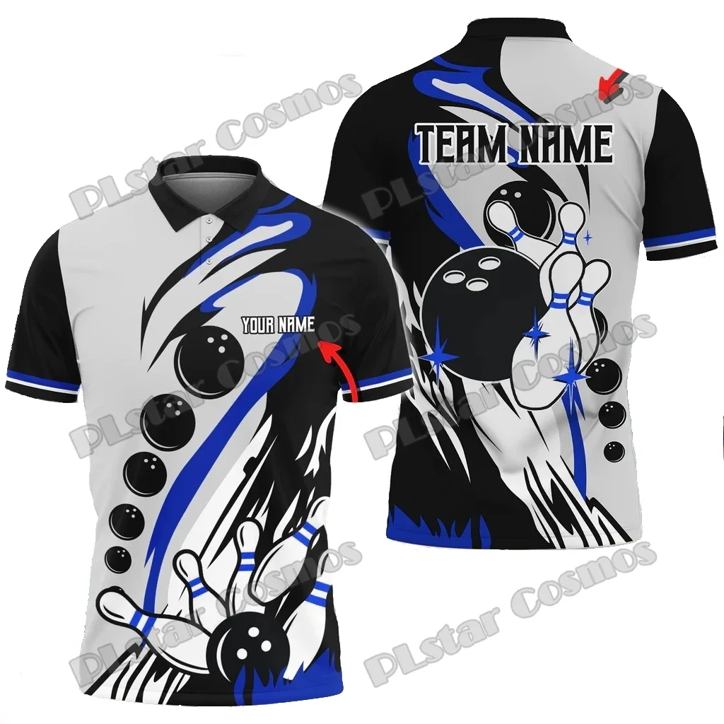 Bolos y alfileres Wind Rise Multicolor nombre personalizado 3D impreso hombres Polo camisas verano Casual Unisex Premium Polo camisa PLP66 - imagen 2