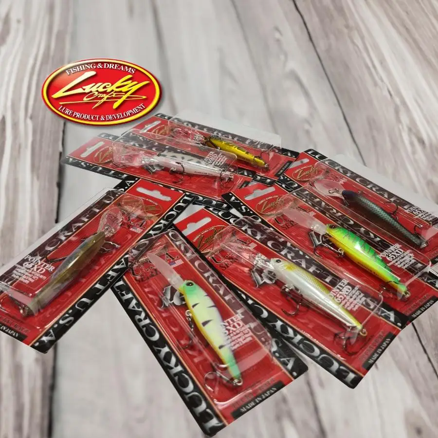 Isca dura importada de EE. UU. Lucky Craft Pointer 65 Mino Omori Guiyang campeón - imagen 4