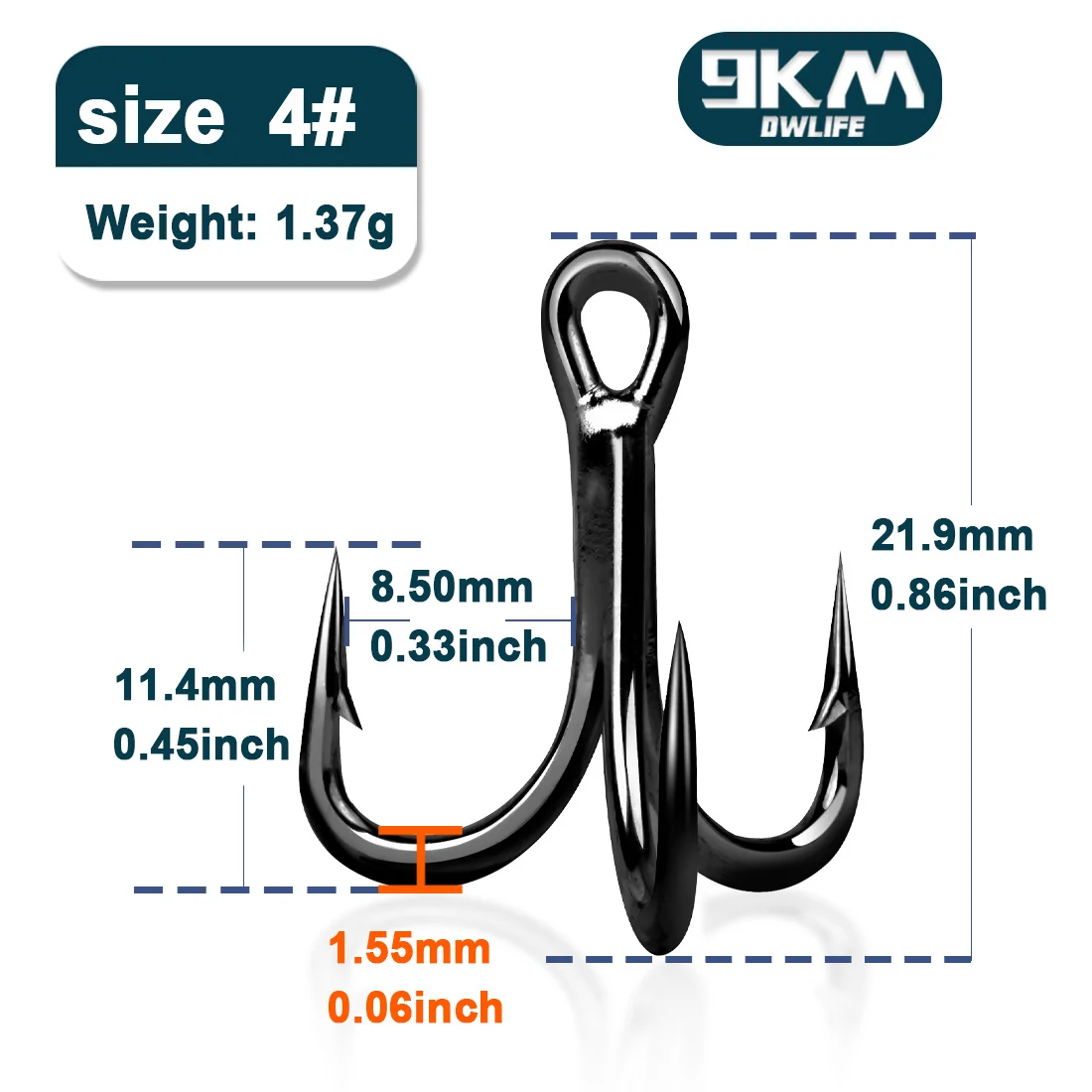 Size-4 Gap-8.5mm