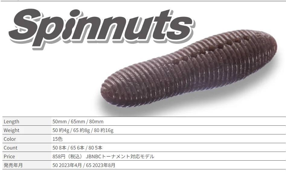 Japón OSP SPINNUTS patatas pequeñas pequeño señuelo de maní cebo suave lubina grande pez negro pez mandarín negro Pit pesca salvaje - imagen 2