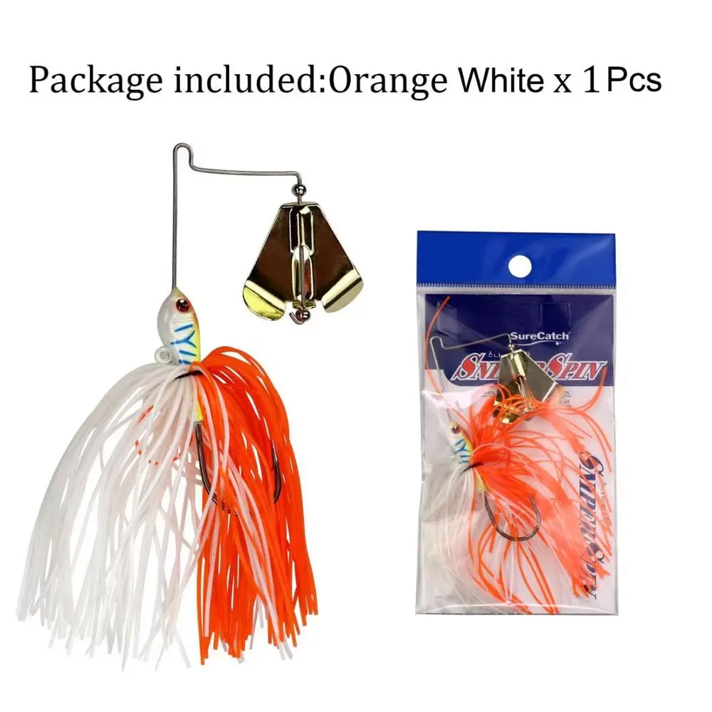1pcs Orange White