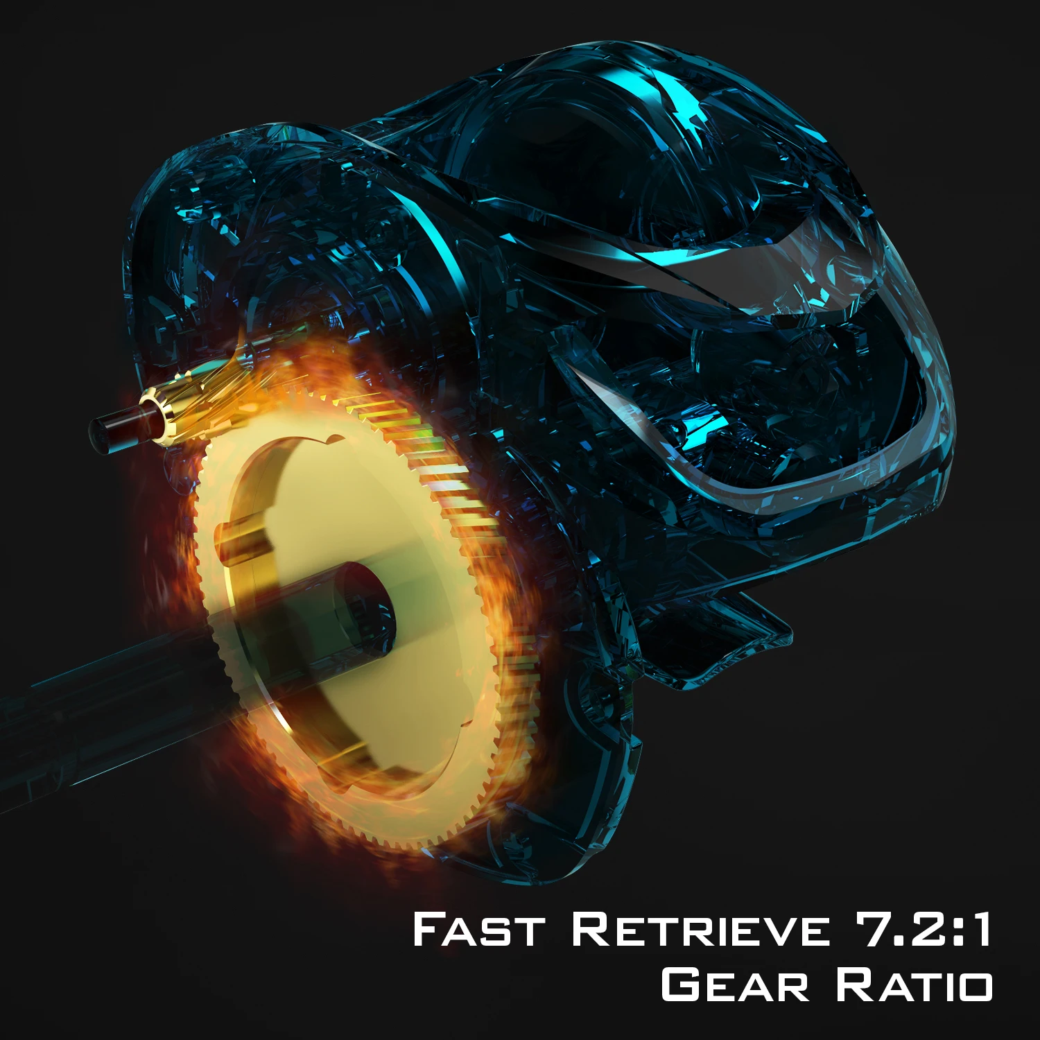 KastKing Crixus 7 1BBs 8KG Arrastre Máximo 206g Carrete Baitcasting Súper Ligero Sistema Freno Magnético Bobina Pesca Agua Dulce - imagen 2