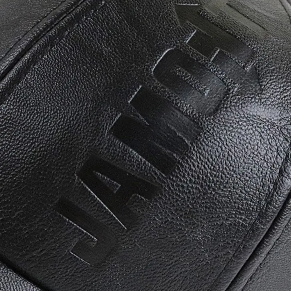 Gorras de béisbol de cuero con estampado de letras para hombres y mujeres, sombreros Snapback, felpa, cálido, Hip Hop, deportes al aire libre, moda, otoño, invierno - imagen 3