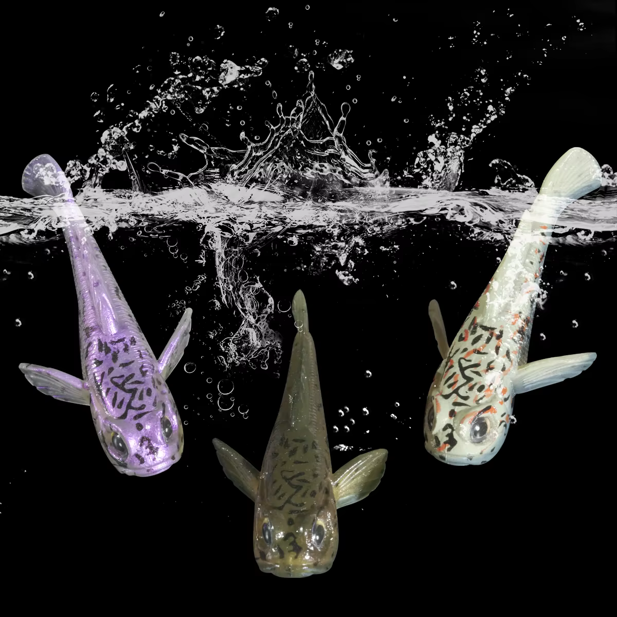Goby Swimbait 75mm – Señuelo suave nadador para depredadores - imagen 4