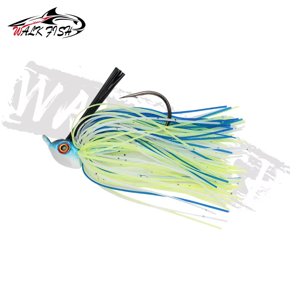 WALK FISH Jig giratorio boca volteada – Señuelo lubina para vinilo - imagen 2