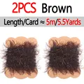 2pcs Brown