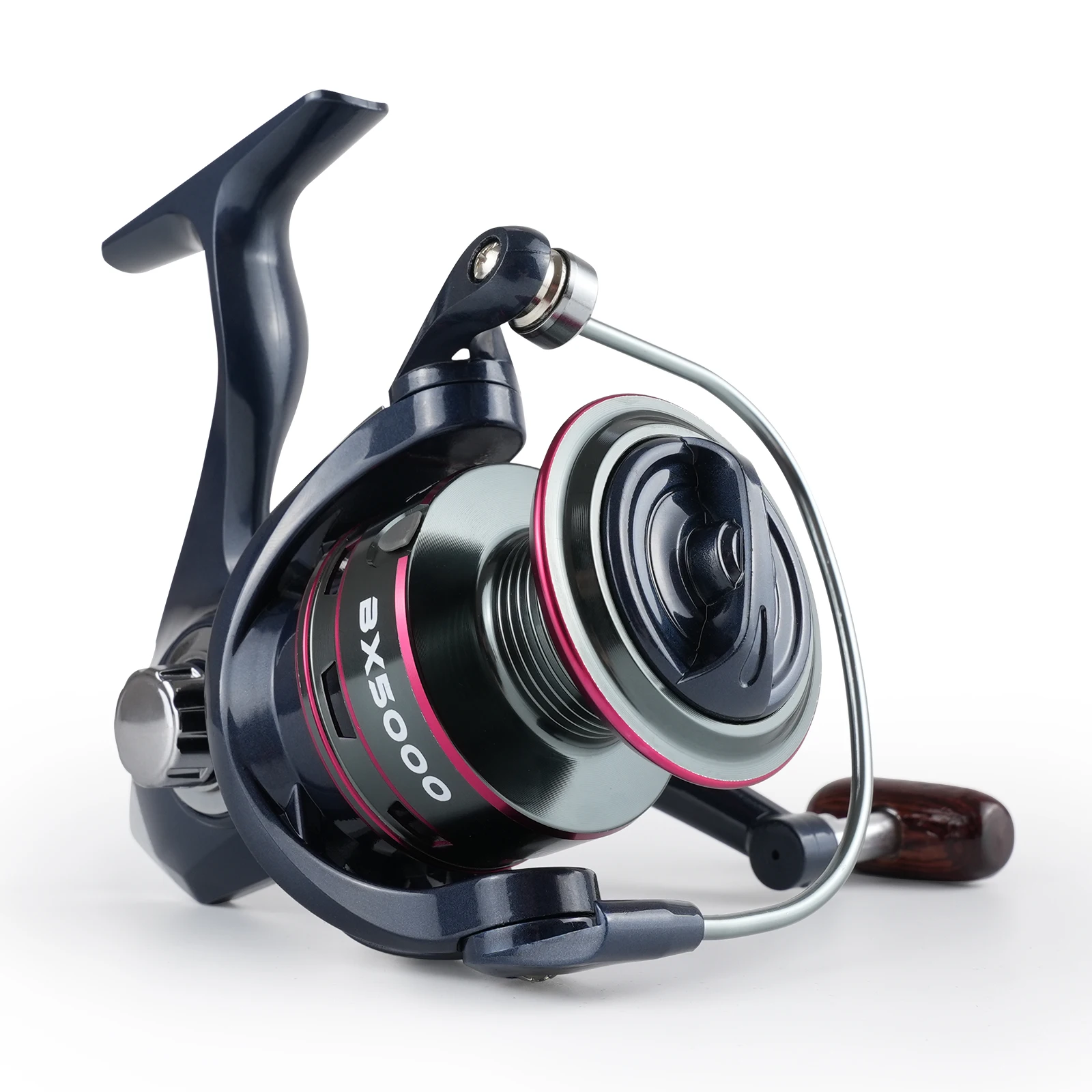 Carrete de pesca Rooblinos BX 1000-7000 carrete giratorio de acero inoxidable carrete de pesca con rodamiento 8KG máximo para pesca en el mar pesca de carpa - imagen 3