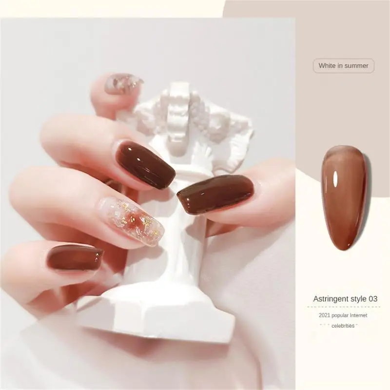 Gel de pegamento para uñas, Gel de uñas semipermanente, saludable e inofensivo, extraíble, no fácil de caer, Diy, Uv/led, 8 colores, 7,3 ml - imagen 5