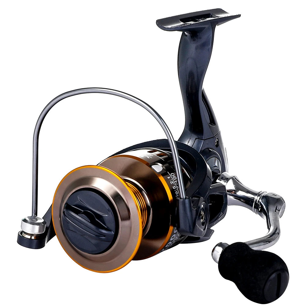 GHOTDA-carrete giratorio de Metal ultraligero para pesca de agua dulce y salada, alta velocidad, arrastre de 2KG-12KG, 5,2: 1 - imagen 3