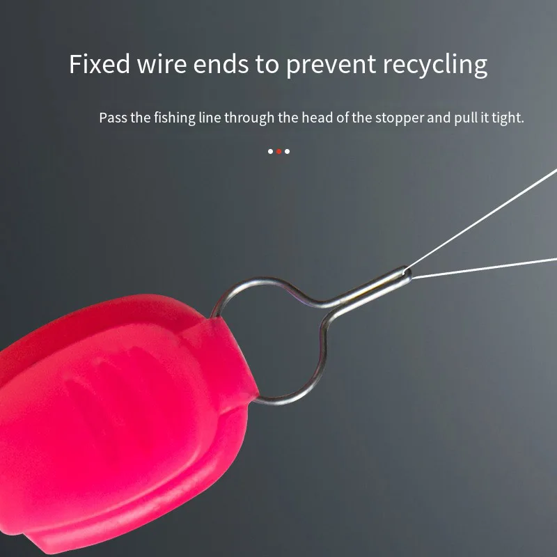10 Uds. Tapón de sedal de pesca, dispositivo de Clip de hilo ABS, carrete de tambor de Baitcasting, dispositivo de línea de tarjeta, accesorios de aparejos de pesca - imagen 5