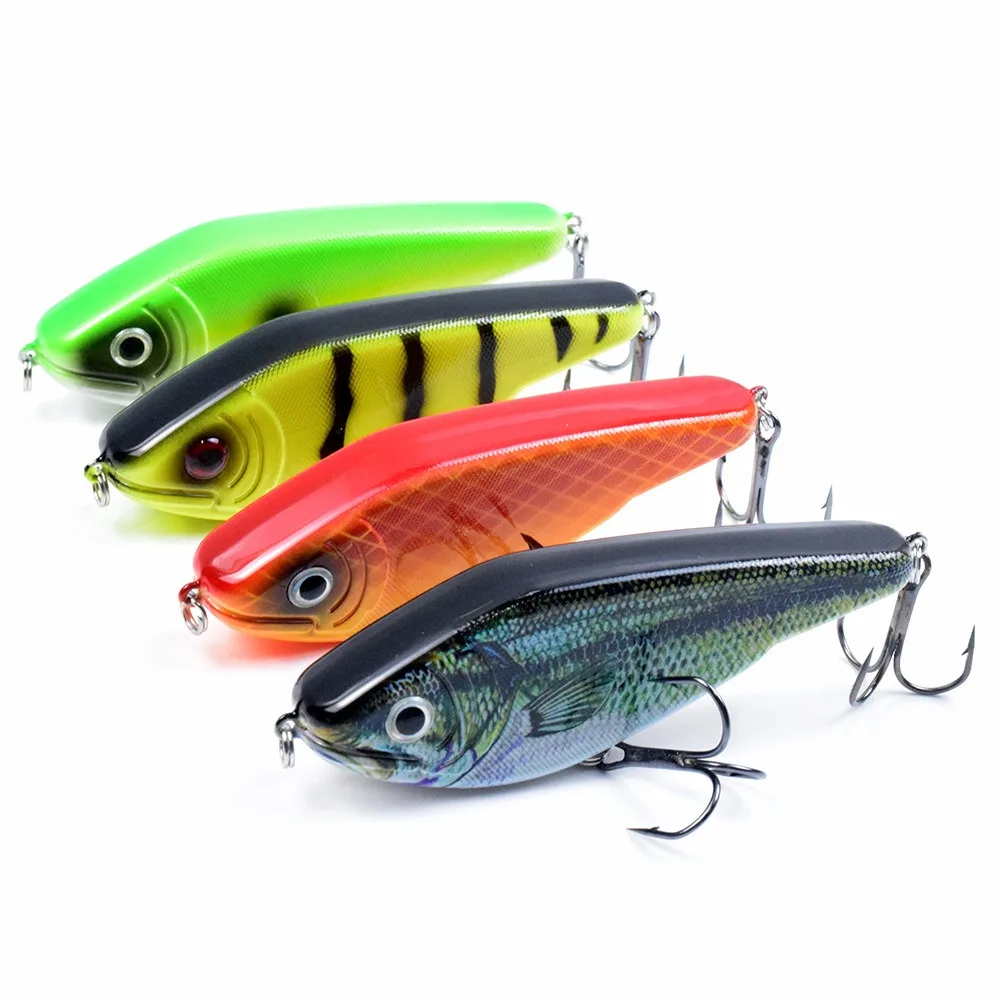 Señuelo VIB con sonajero – Glide Jerkbait para lucio y lubina - imagen 2