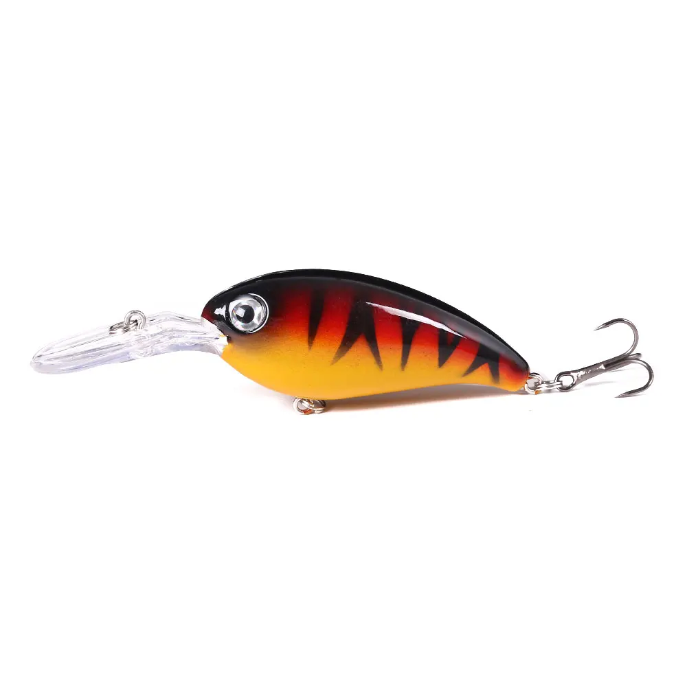 HENGJIA Crankbait Wobblers – Señuelos pesca de calidad lubina carpa - imagen 4
