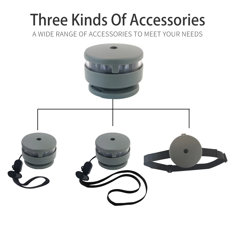 Luz LED de navegación que funciona con pilas para barco, luz de arco bicolor roja + verde/blanca, Base magnética equipada con cuerdas fijas - imagen 4