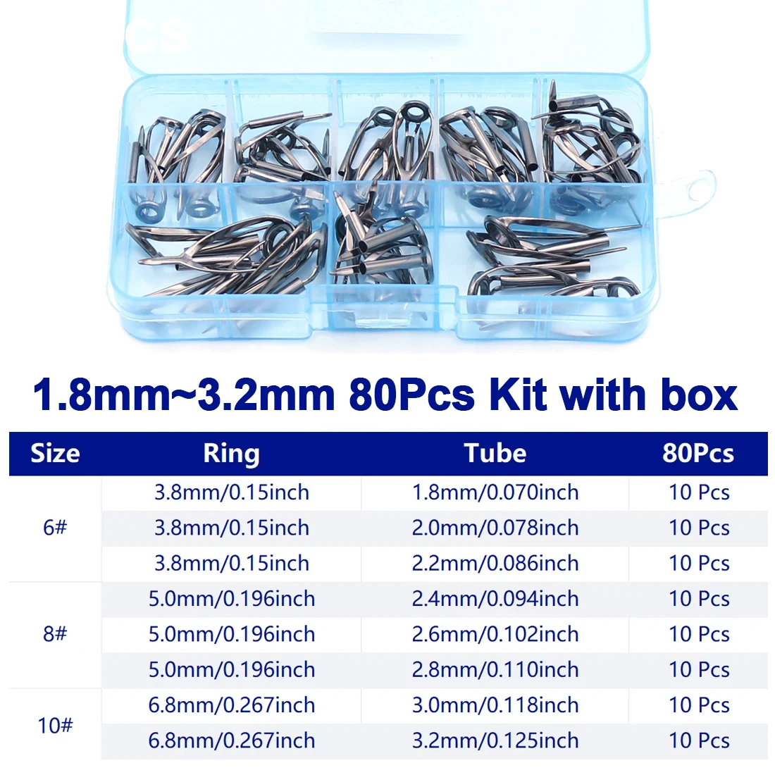 80Pcs Kit with box