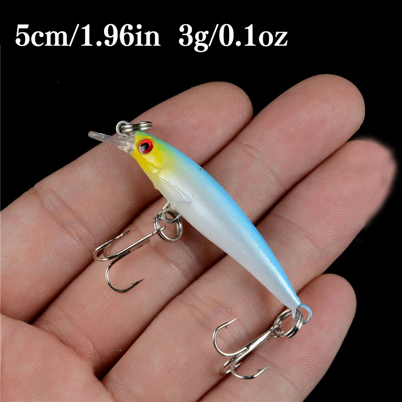 Señuelo Minnow duro para agua salada – Mini Wobbler - imagen 2