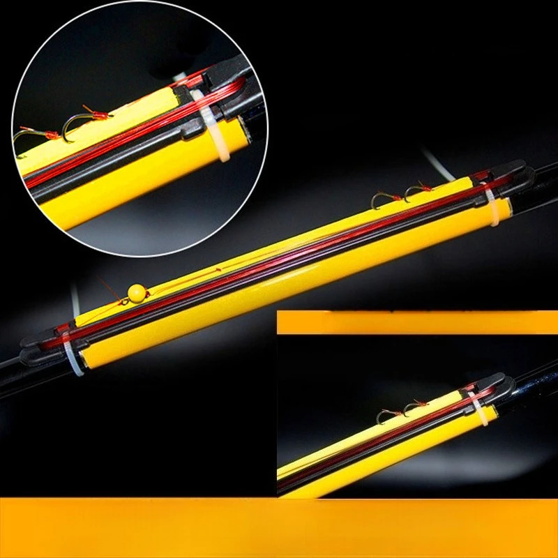 Clip de bobinado para caña de pescar, abrazaderas para carrete, placa de carrete, accesorios de envoltura de línea prácticos, liquidaciones de equipos, peces de hielo, 5 uds.