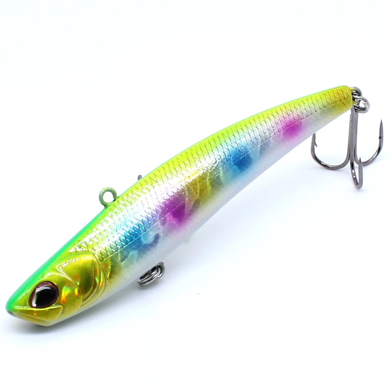 Señuelo VIB AOCLU 80mm Wobbler hundible con anzuelos VMC para lubina - imagen 2