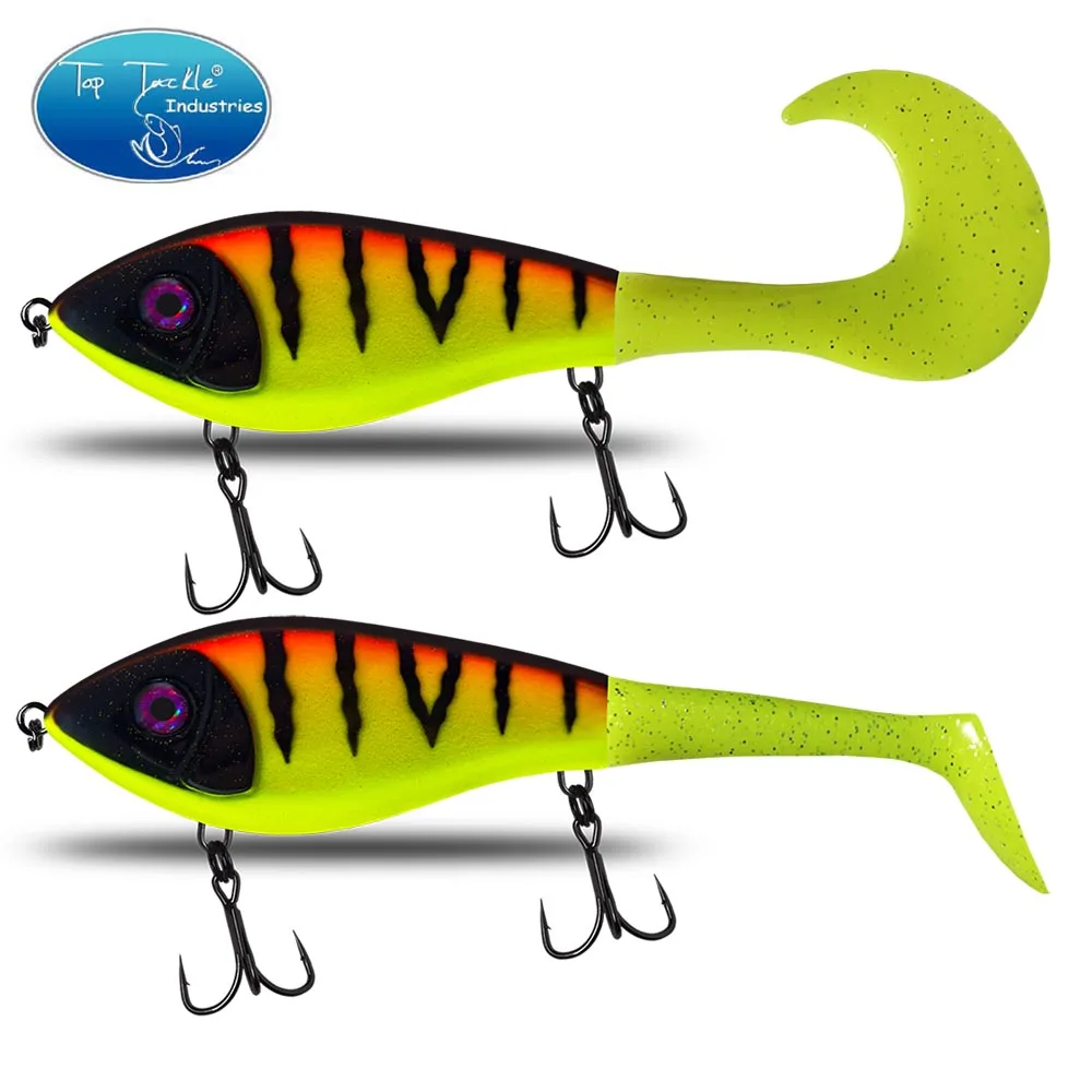 Señuelo CF 100mm 76,5g Jerkbait Rattlin Vib señuelo de pesca hundimiento Wobblers Lucio señuelos artificiales para aparejos de pesca señuelo Jerk Bait