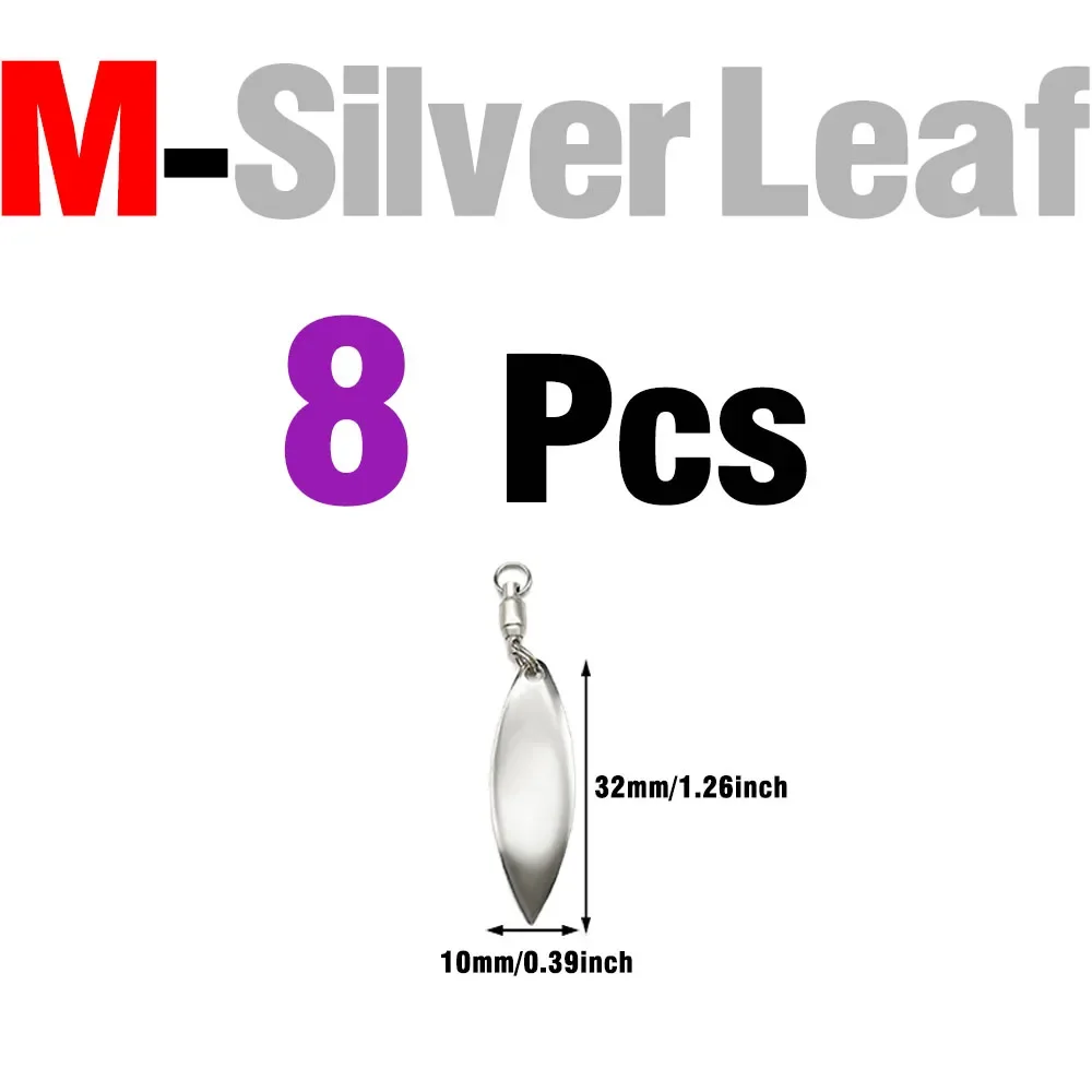 M Silver Leaf