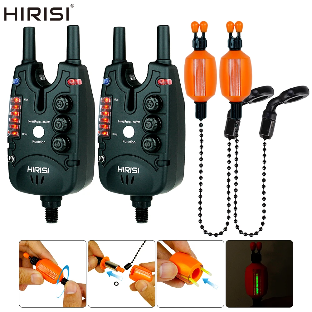 Hirisi Swinger Set alarma mordida carpa - imagen 2