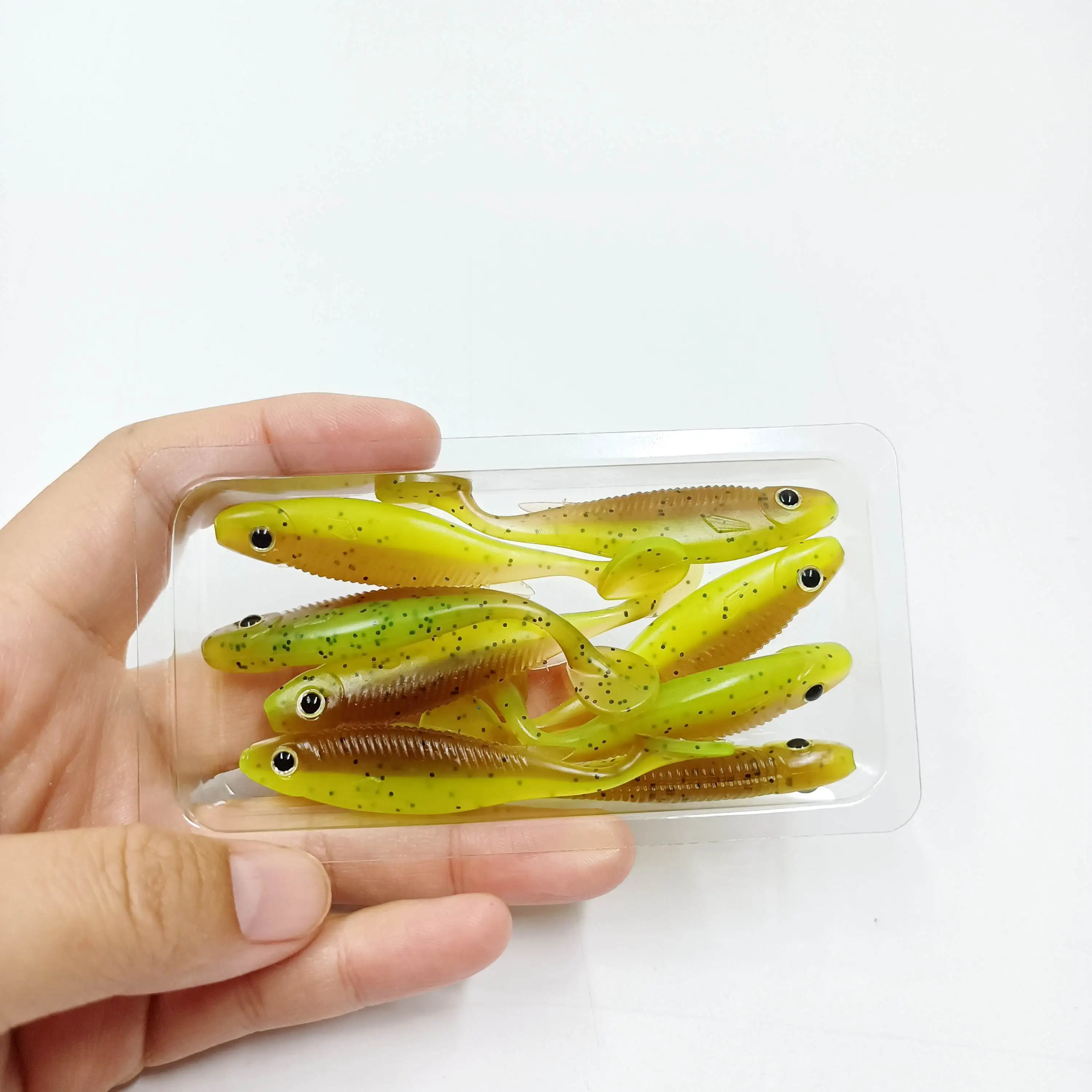 Swimbait cola en T Duoduoyu – Señuelo blando para lubina - imagen 3