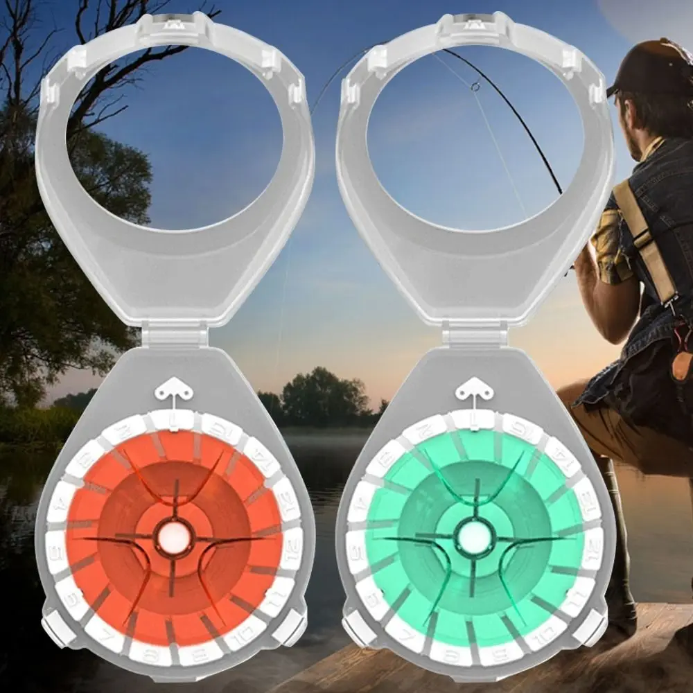 Caja de línea principal de pesca, tablero de bobinado de línea de pesca multifuncional, caja de almacenamiento con dispositivo antiinverso, accesorios de pesca - imagen 2