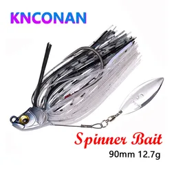 Spinnerbait 12,7g – Señuelo de alambre con falda para lubina y lucio
