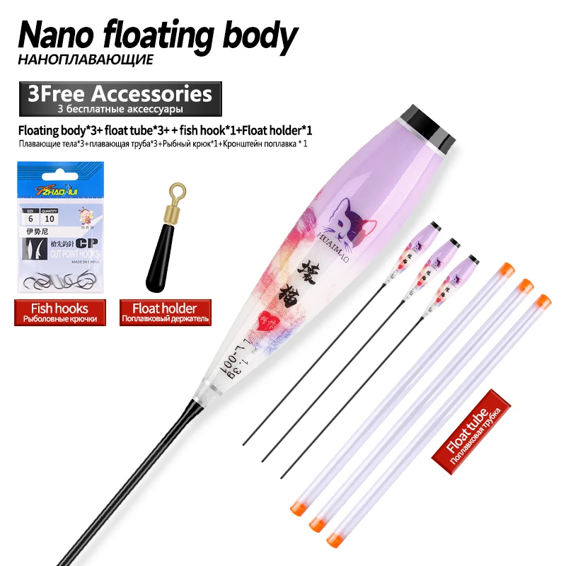 Nano Flotador Luminoso CR425 Alta Visibilidad – Accesorios Pesca