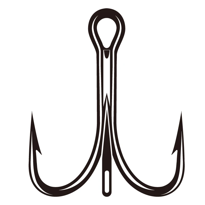 VMC-anzuelo de pesca francés, gancho de tres anclas, subgancho de carretera con púa, 9626 Original - imagen 4